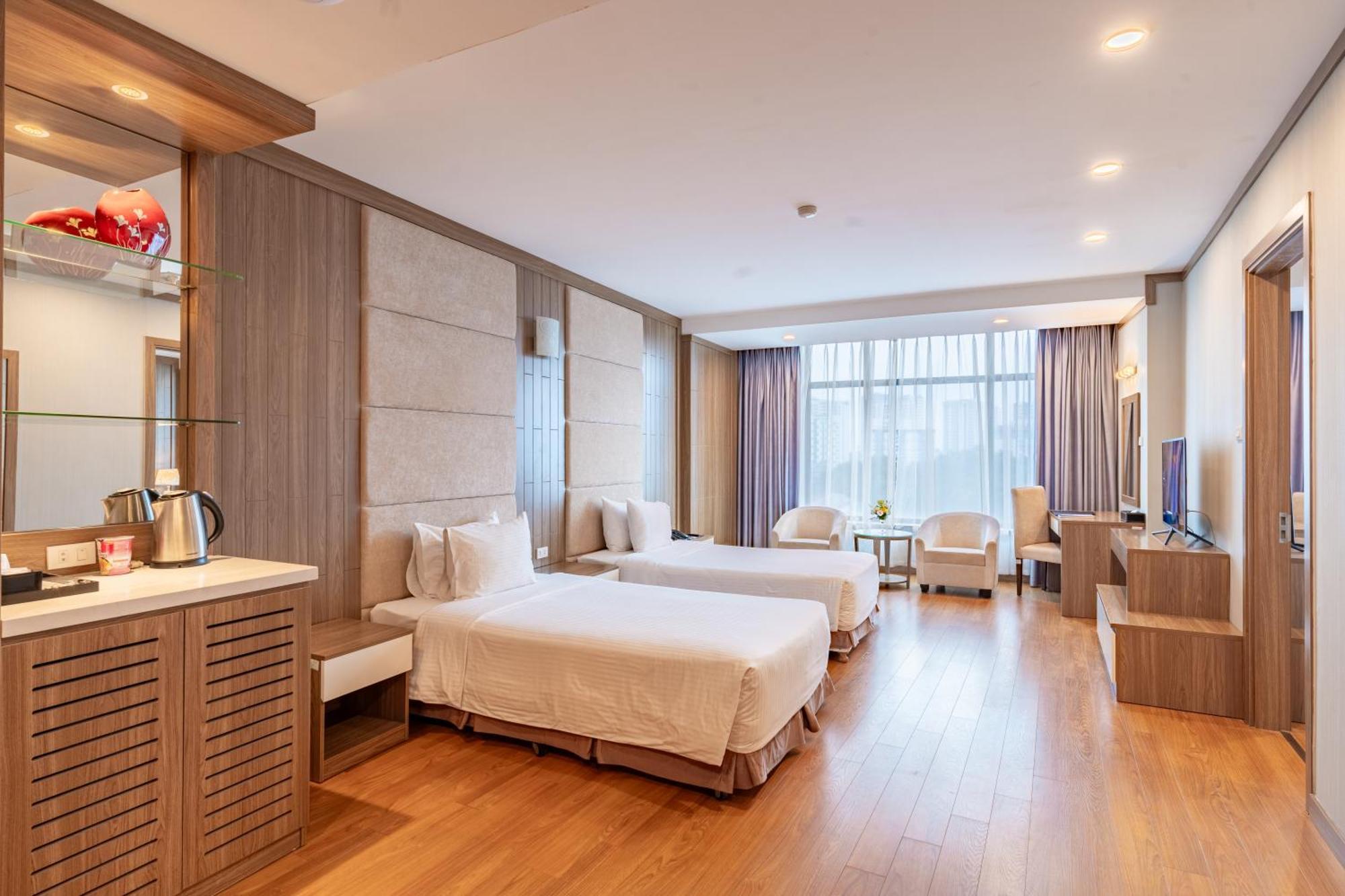 Muong Thanh Grand Hanoi Hotel Hanói Exterior foto