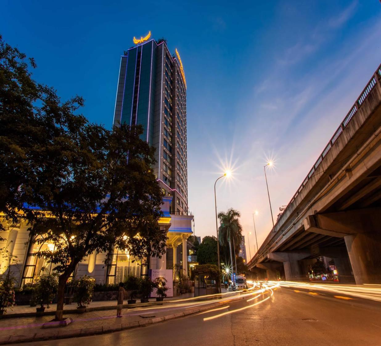 Muong Thanh Grand Hanoi Hotel Hanói Exterior foto